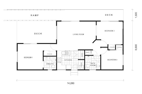 Floor plan Display home