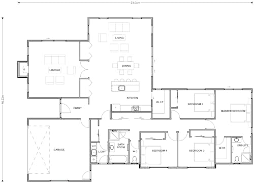 Mansfield Floor Plan