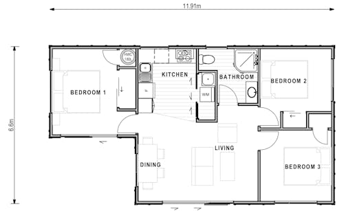 Fantail Floor Plan