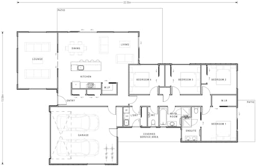 Kiwi Floor Plan