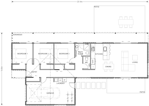 Kowhai Floor Plan