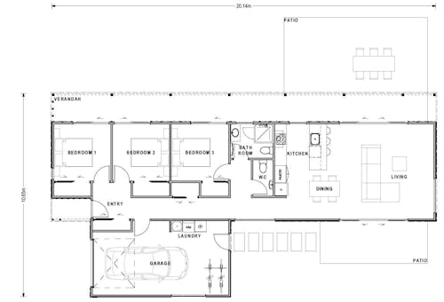 Kowhai Floorplan