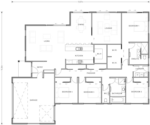 Rangitata Floor Plan