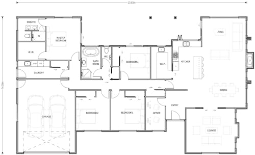 Kenepuru Floor Plan