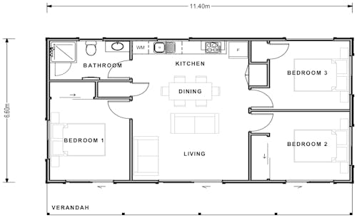 Ruapehu Floor Plan