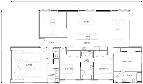 Wanaka Floor Plan