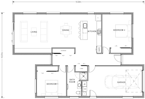 Courtenay Floor Plan